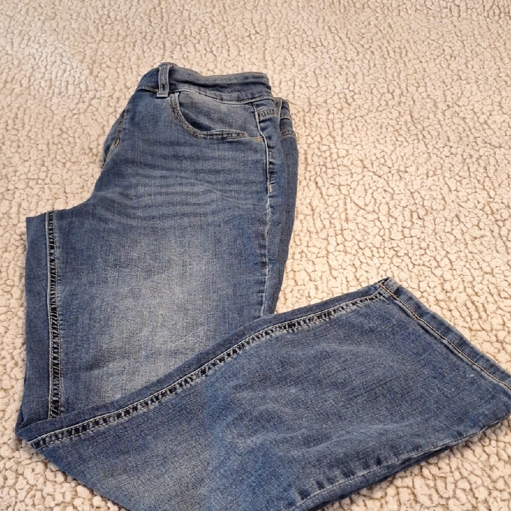 Maurices Blue Straight Leg Jeans Classic Style